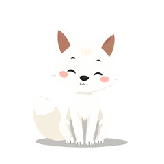 Cute Little Arctic Fox 
