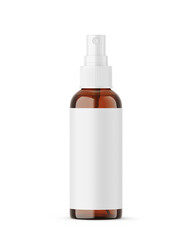 spray bottle mockup