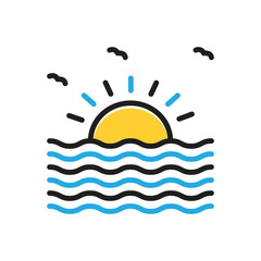 Multi color icon for scene