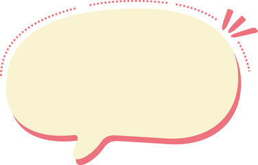 Cartoon Speech Bubble