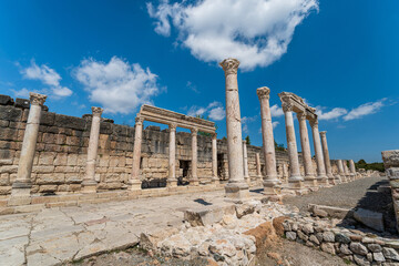 Fototapeta premium Kibyra Ancient City located in the Horzum neighborhood of Golhisar district of Burdur
