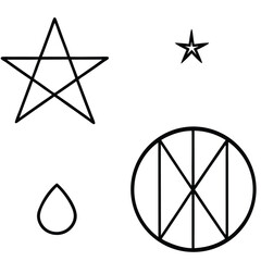 star icon vector illustration