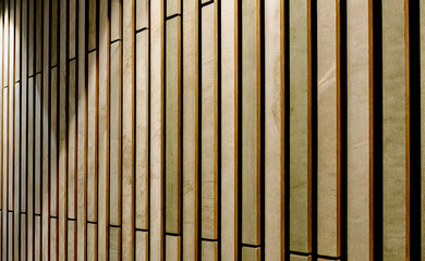 Modern Wood Slat Wall Design for Interior Acoustic Paneling