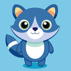 cartoon, animal, illustration, vector, monster, cat, cute, character, funny, baby, isolated, dog, pet, drawing, art, owl, mascot, face, fun, smile, blue, bird, comic, toy, sweet