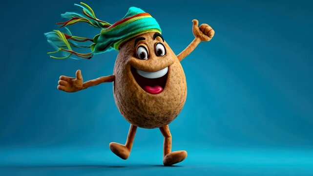 Happy potato runs