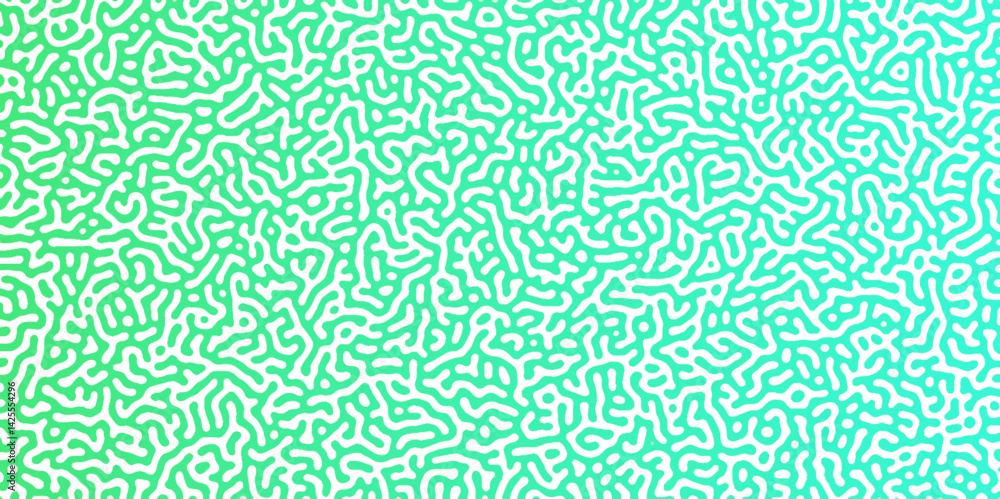 Poster abstract truing organic wallpaper turing reaction diffusion monochrome seamless pattern with chaotic