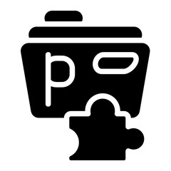 Project Collaboration Solid Icon