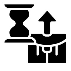 Time Development Solid Icon