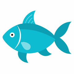 fish on a white background