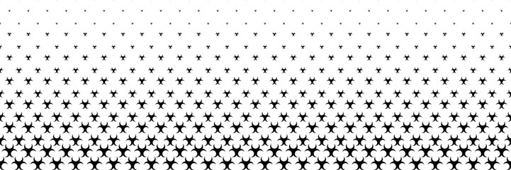 horizontal halftone of black hazardous material sign for pattern and background.