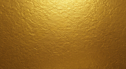 Naklejka premium Gold Texture Background with Wrinkled Surface and Metallic Effect
