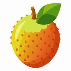 vector illustration of a strawberry