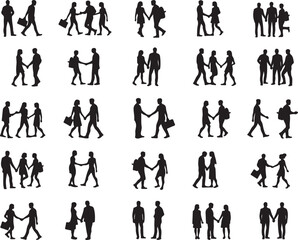 Friends Silhouette Vector – Friendship Clipart for T-Shirts, Stickers & Prints

Best Friends SVG Bundle – Walking, Hugging & Posing Silhouette Vectors

Friendship Silhouette Collection – Editable Vect