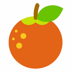 vector illustration of an apple