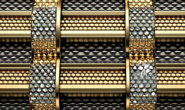 Subtle parallel texture background beige brown design