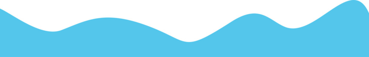 Transparant Wave Footer