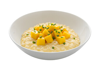Mango Rice Pudding Recipe: Creamy Dessert Image transparent background