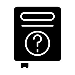 Guide Book Solid Icon
