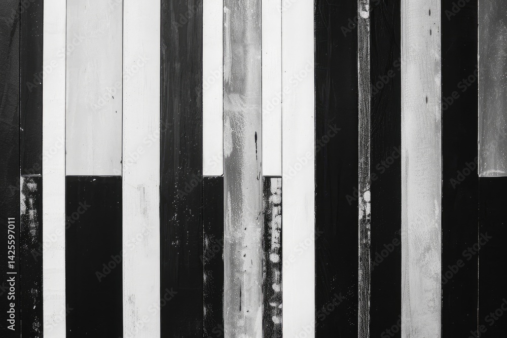 Poster the picture of the black and white vertical line standing in the background wallpaper like bar code,