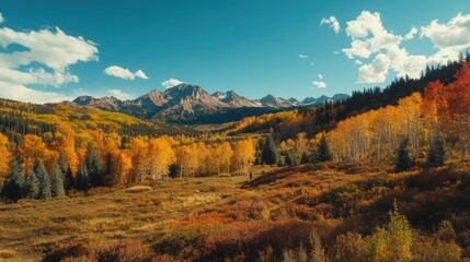 Autumnal Majesty: Colorado's Golden Aspens