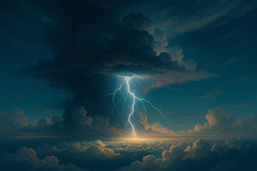 stom in the sky