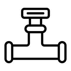 Plumber Line Icon