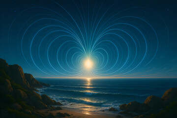 magnetic field and sea