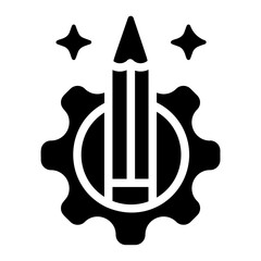 Creativity Solid Icon