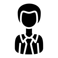 Businessman Solid Icon