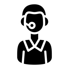 Customer services Solid Icon