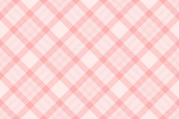 Delicate pink plaid pattern, perfect for backgrounds, textiles, and feminine designs.  Subtle texture adds visual interest.
