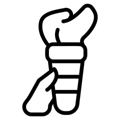 Statue of Liberty Line Icon