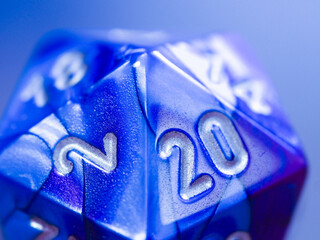 Twenty sided die
