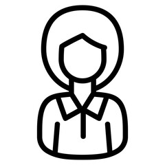 Teacher Line Icon