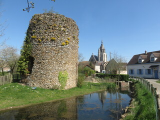 Château d'Illiers-Combray, Eure et Loire, Centre Val de Loire, Le Loir, France, Marcel Proust