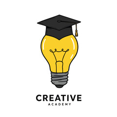 Creative Academy Idea Graduation Logo

