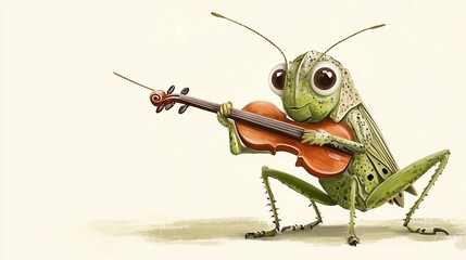 Grasshopper Violinist