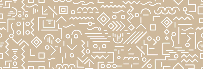 Geometric seamless pattern on a light background.