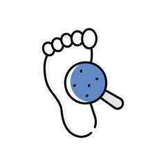 Fungal infection Vector icon