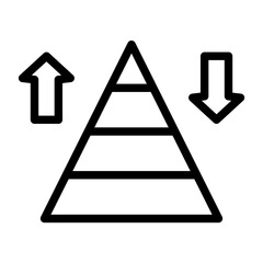 triangular Line Icon