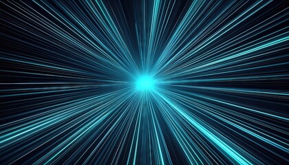 Futuristic Digital Abstraction Dynamic Speed Lines Animation on a Dark Background A Thrilling Blend of Art, Technology, and Motion in the Year