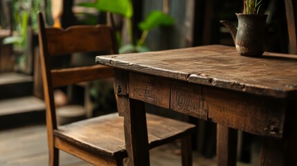 Restoring antique wood furniture while preserving its character, detailed process,
