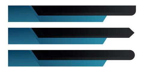 Lower third vector design bundle for broadcast news, TV Bar, Breaking News, Sports, Video Channel