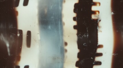 Exploring the ethereal dance of light and distortion through a textured analog lens