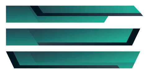 Lower third vector design bundle for broadcast news, TV Bar, Breaking News, Sports, Video Channel