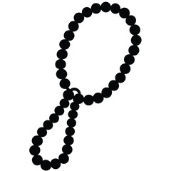 set of prayer beads used in worship