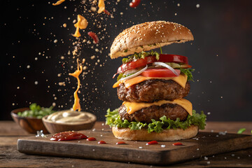 Exploding Hamburger