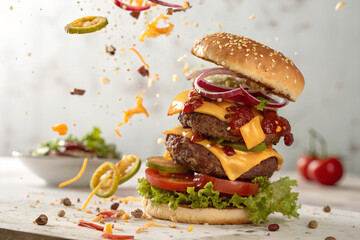 Exploding Hamburger