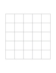 5 by 5 Grid Paper For Math, Science, Engineering, & Drawing, Page Size 8.5 x 11 in