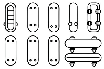  Street Board Designs Enhance Urban Visual Appeal Line Art